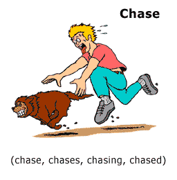 иллюстрация к разделу: give chase