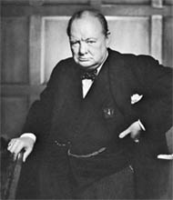 иллюстрация к разделу: ЧЕРЧИЛЛЬ (Churchill) Уинстон Леонард Спенсер (1874-1965)